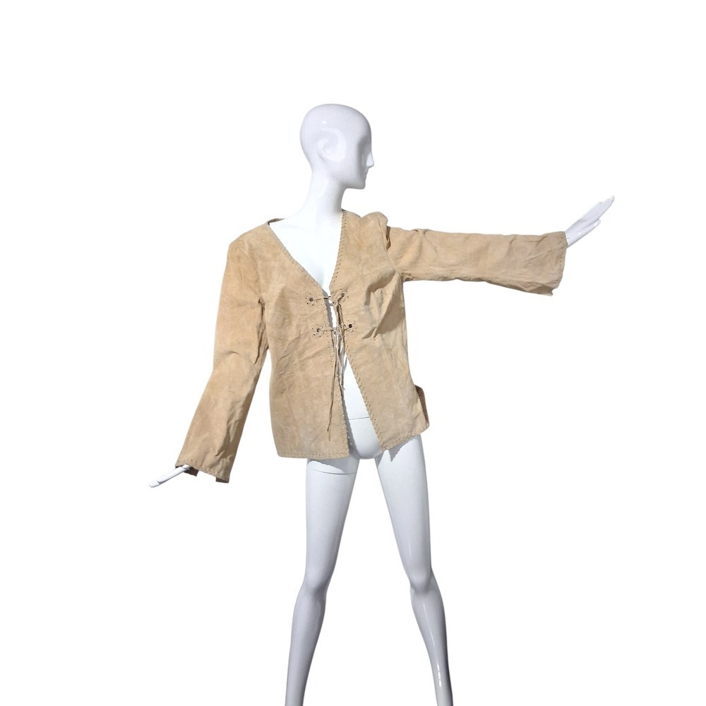 Y2k Vintage Suede Faded Glory Womens size L Hippie Western
Fairygrunge Jacket